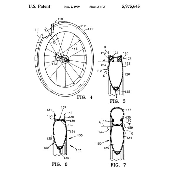 Sargent/Zipp Hybrid Toroidal patent