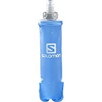 [サロモン] ハイドレーション ボトル 折りたたみ 携帯 水筒 2020モデル SOFT FLASK 250ml/8oz STD 28 (ソフト フラスク 250/8 スタンダード 28) ブルー